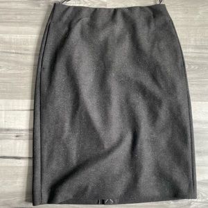 NWT Black wool blend skirt Uniqlo